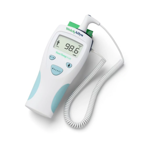 Welch Allyn SureTemp 690 Oral Handheld Thermometer with 4-Foot Cord.
