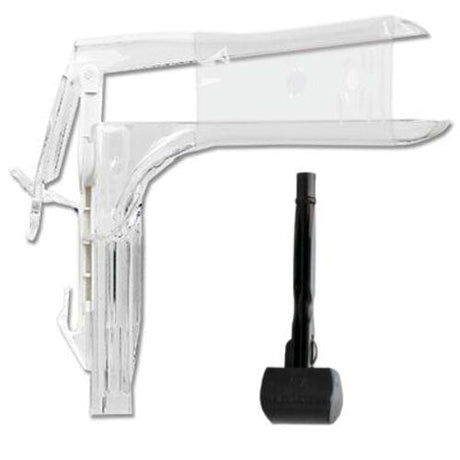 ClearSpec 101-104 Large Speculum with LED Illuminator and Sheath.