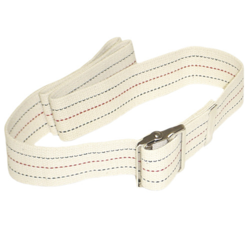 Fablife 60-inch gait belt with metal buckle for patient transfer and mobility assistance.