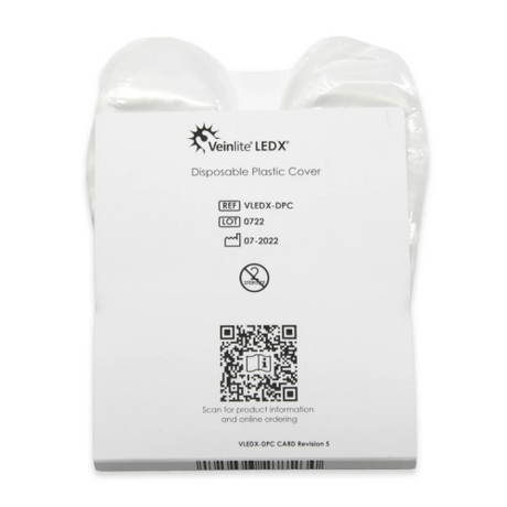 VeinLite 201-LEDX-DPC Disposable Plastic Barrier Cover for LED Transilluminators.