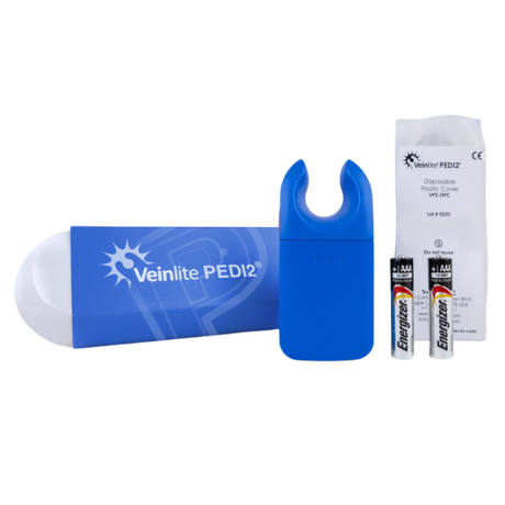 VEINLITE PEDIATRIC PEDI2 transillumination device for pediatric vascular access procedures.