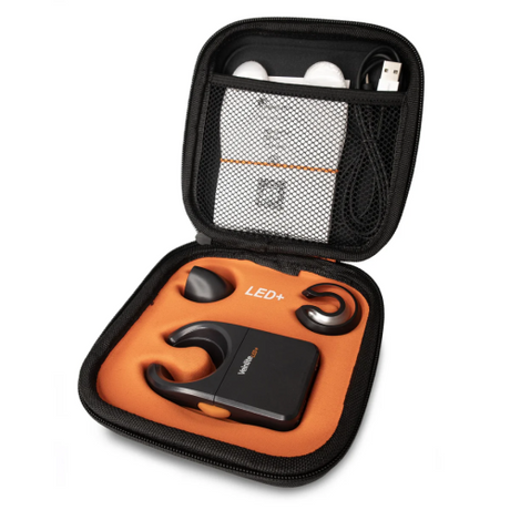 VeinLite LED+ 201-VLED+ rechargeable vein finder with 28 LEDs for venipuncture procedures.