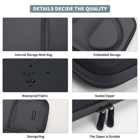 Premium black stethoscope case SKU 350-1163 for medical instrument storage and protection.