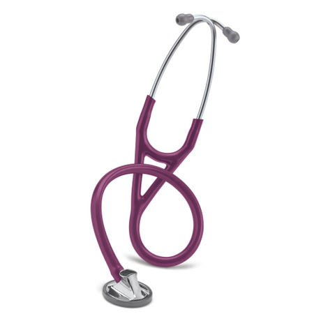 Littmann Master Cardiology Stethoscope 27 inch in Plum with Dual-Sided Chestpiece.
