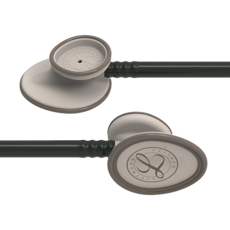 Littmann Lightweight Stethoscope in Black with 28-inch Tubing for Clinical Examinations.