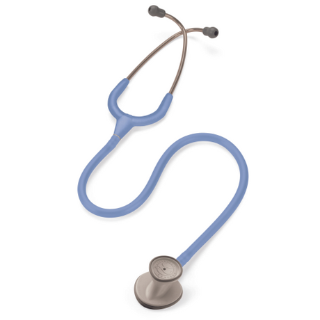 Littmann Lightweight Stethoscope in Ceil Blue with 28-inch Tubing Length.