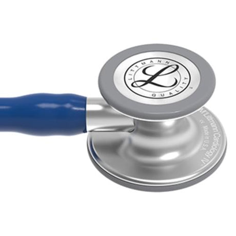 Littmann Cardiology IV Stethoscope in Navy Blue with 27-inch Tubing Length.
