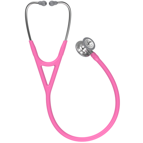 Littmann Cardiology IV Stethoscope in Rose Pink with 27-inch Tubing.