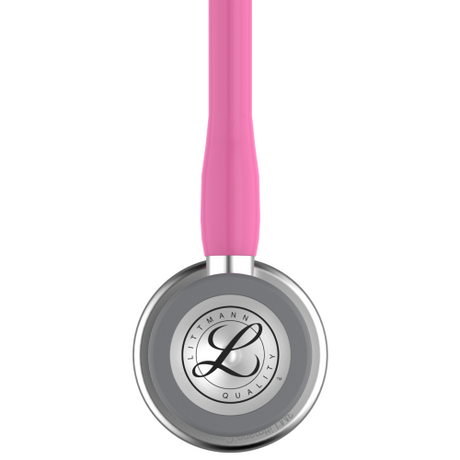 Littmann Cardiology IV Stethoscope in Rose Pink with 27-inch Tubing Length.