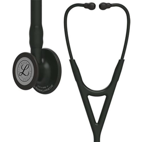 Littmann Cardiology IV Stethoscope in Black with Black Chestpiece.