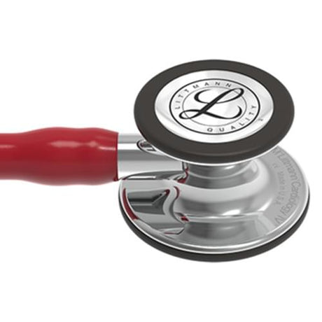 Littmann Cardiology IV Stethoscope in Burgundy with Mirror-Finish Chestpiece.