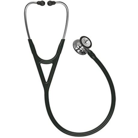 Littmann Cardiology IV Stethoscope in Black with Mirror Finish Chestpiece.