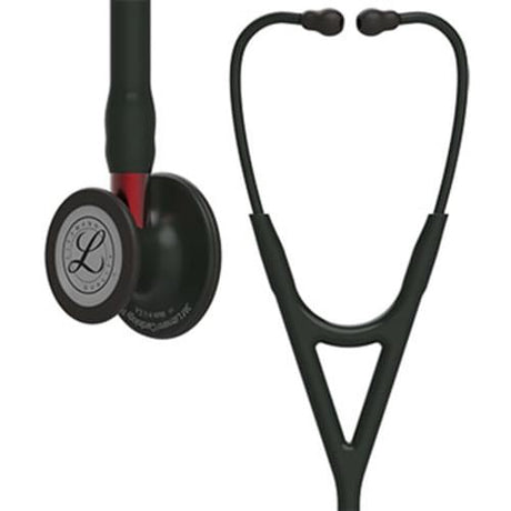 Littmann Cardiology IV Stethoscope with Black Chestpiece and Black Tubing.