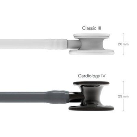 Littmann Cardiology IV Stethoscope in Grey with Smoke Finish.