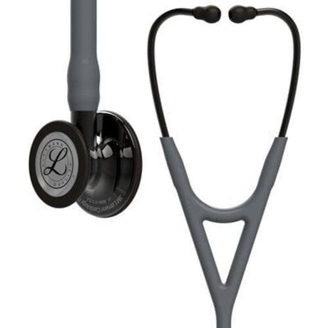 Littmann Cardiology IV Stethoscope in Grey with Smoke-Finish Chestpiece.