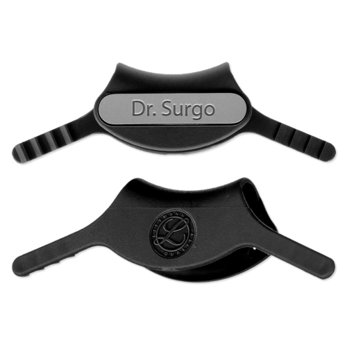 3M Littmann Identification Tag in Black for Stethoscope Personalization and Organization.