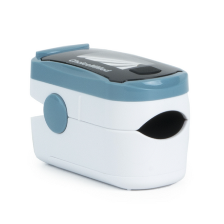 Adult fingertip pulse oximeter model 475-9300 for oxygen saturation monitoring.