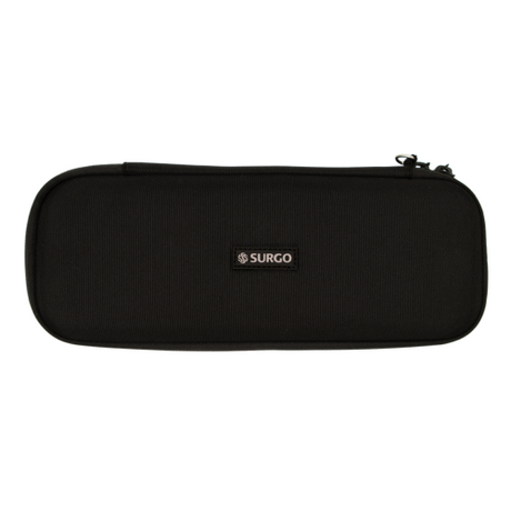 Deluxe Deep Compact Stethoscope Case 350-513BLK in Black for Medical Equipment Storage.