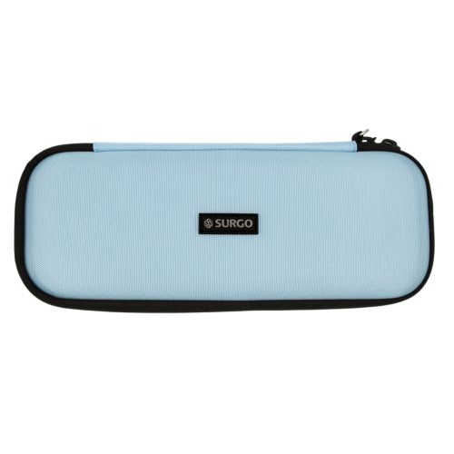 Deluxe Deep Compact Stethoscope Case 350-513BLU in Blue for Medical Equipment Storage.