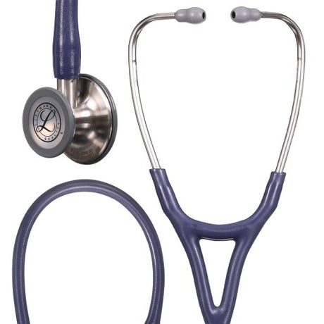 Littmann Cardiology IV Stethoscope in Midnight Blue with 27-inch tubing length.