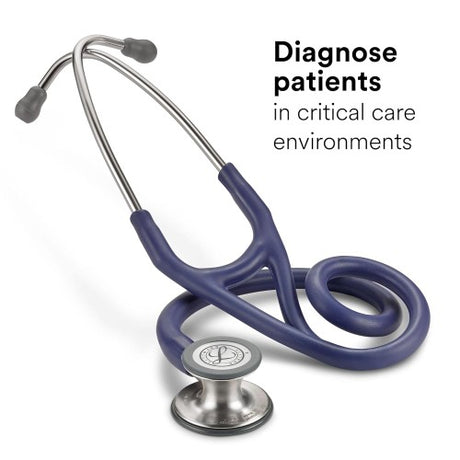 Littmann Cardiology IV Stethoscope in Midnight Blue with 27-inch tubing length.