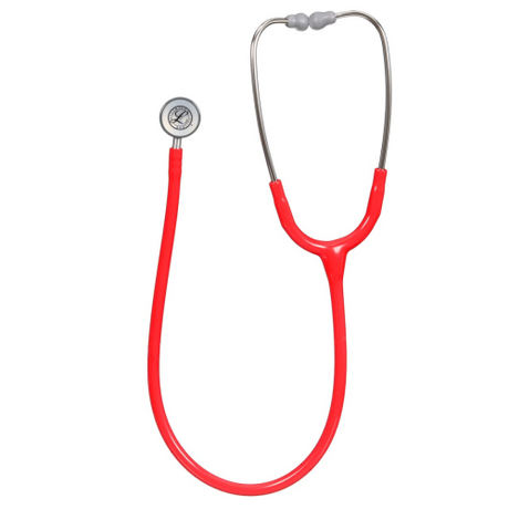 Littmann 2114R Infant Stethoscope 28 inch in Red with Pediatric Chestpiece.