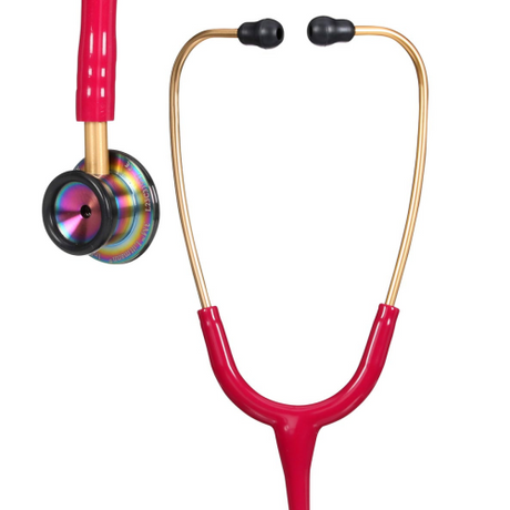 Littmann Classic II Infant Stethoscope in Raspberry with Pediatric Chestpiece.