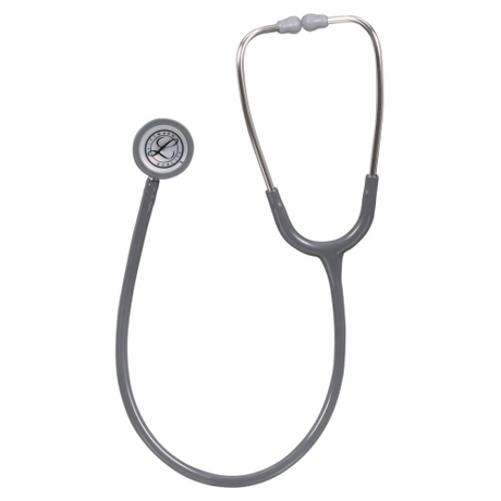 Littmann Classic III Stethoscope in Gray with Dual-Sided Chestpiece for Adult and Pediatric Use.