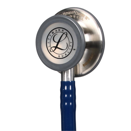 Littmann Classic III Stethoscope in Navy Blue with Tunable Diaphragm.