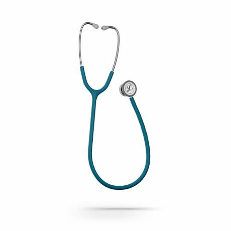 Littmann Classic III Stethoscope with Stainless Steel Chestpiece and Caribbean Blue Tubing.
