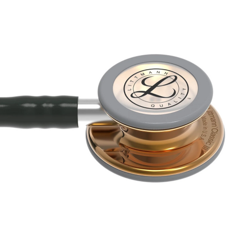 Littmann Classic III Stethoscope with Black Tubing and High Polish Chestpiece.