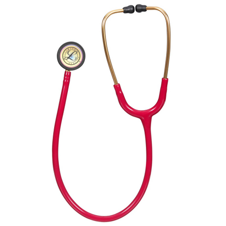 3M Littmann Classic III Stethoscope in Raspberry with Rainbow Finish.
