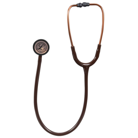 Littmann Classic III Stethoscope in Chocolate with Copper-Colored Chestpiece.