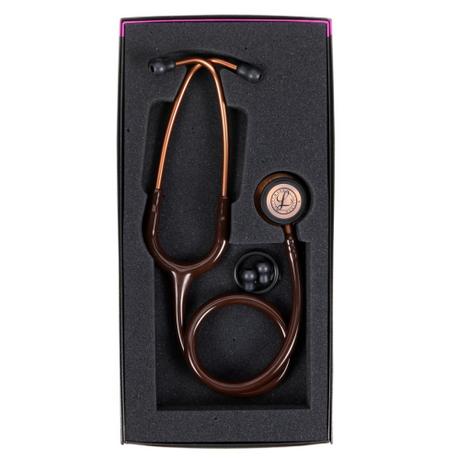 Littmann Classic III Stethoscope in Chocolate with Copper-Finish Chestpiece.