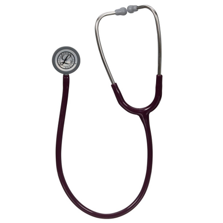 3M Littmann Classic III Stethoscope in Plum with Tunable Diaphragm Technology.