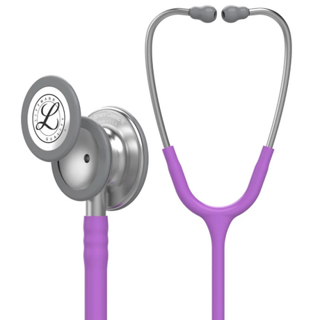 Littmann Classic III Stethoscope in Lavender with Dual-Sided Chestpiece.