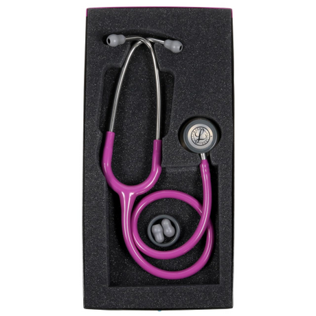 Littmann Classic III Stethoscope in Lavender with Dual-Sided Chestpiece.