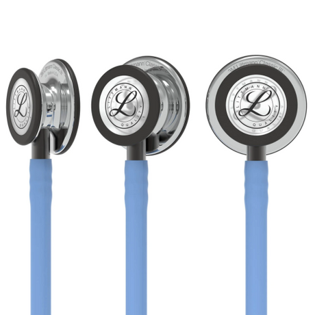Littmann Classic III Stethoscope in Ceil Blue with Mirror Finish Chestpiece.