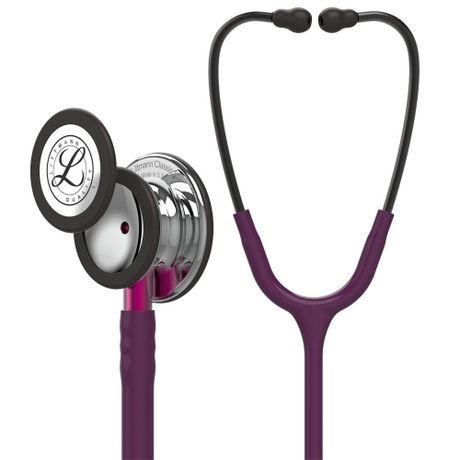 Littmann Classic III Stethoscope in Plum with Mirror Finish Chestpiece.