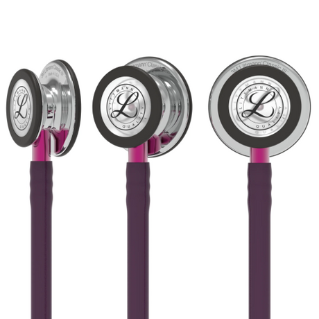 Littmann Classic III Stethoscope in Plum with Mirror Finish Chestpiece.