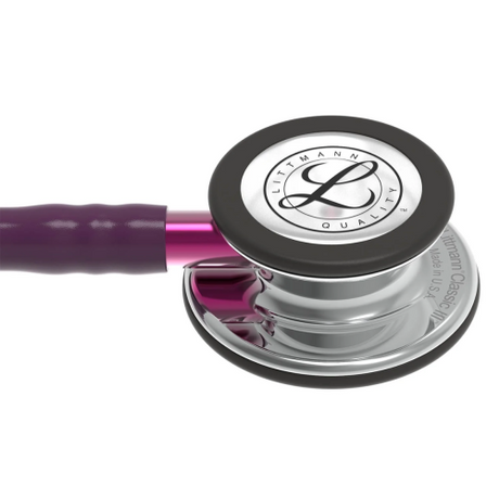 Littmann Classic III Stethoscope in Plum with Mirror Finish Chestpiece.
