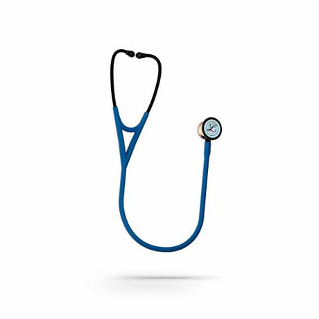 Littmann Cardiology IV Stethoscope with High Polish Rainbow Chestpiece and Navy Tubing.