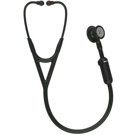 3M Littmann Core Digital Stethoscope in Black with Bluetooth Technology.