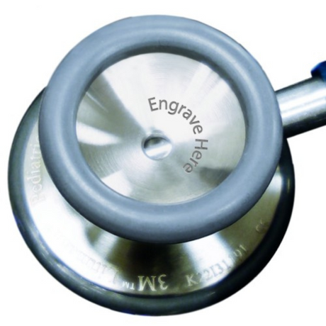 Littmann Classic II Infant Stethoscope in Raspberry with personalized engraving capability.