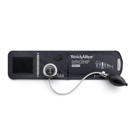 Welch Allyn DS45.11 DuraShock Aneroid Sphygmomanometer for Adult Blood Pressure Measurement.